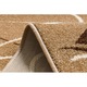 Dywany Łuszczów Fryz futó szőnyeg KARMEL - CHOCO dió 100 cm, 100x990 cm