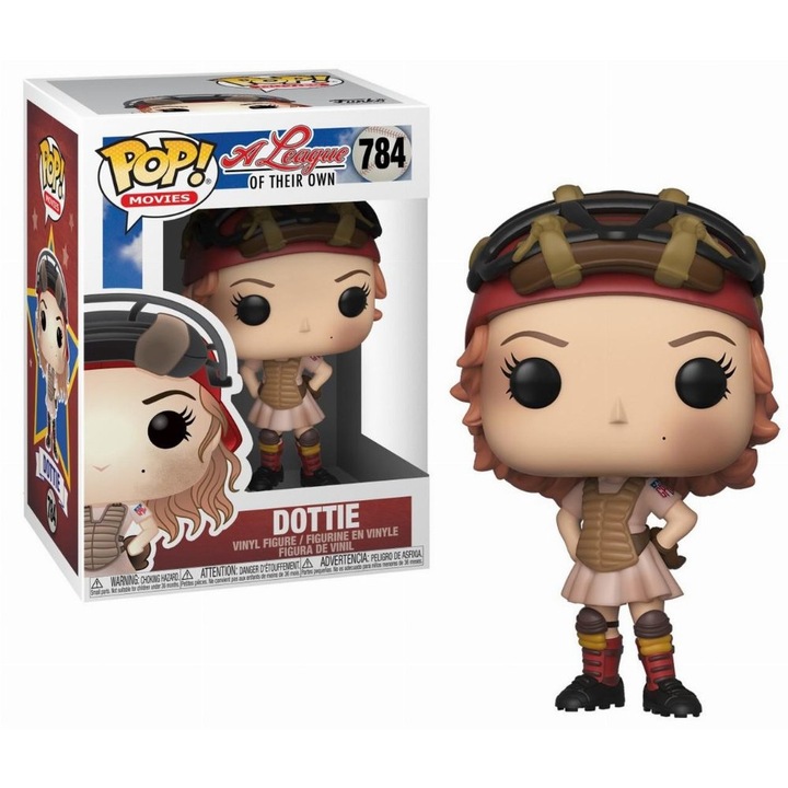 Фигурка League of Their Own Dottie 784, Funko POP, 10 см, +3 години, Многоцветна