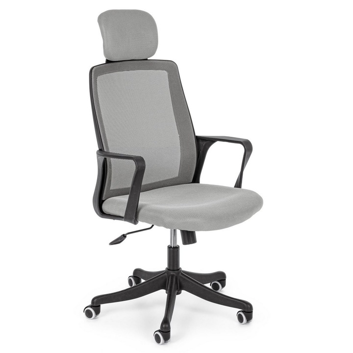 Laurent szürke irodai szék 59x63,5x124 cm