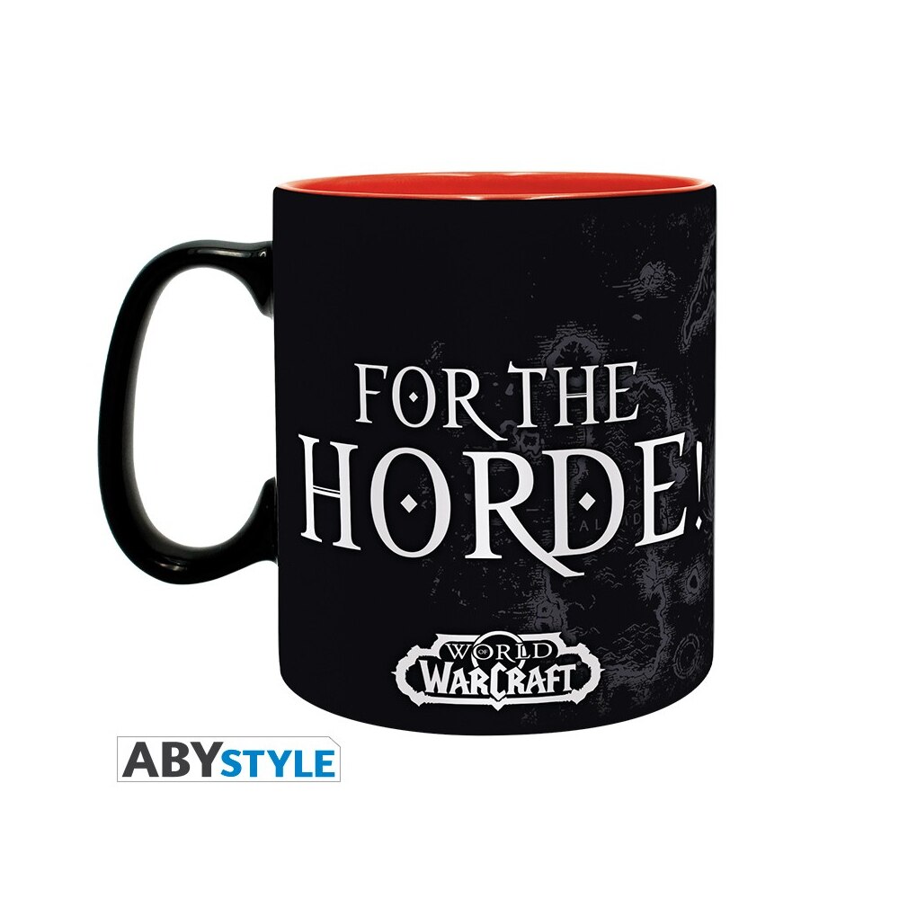 Plaque Métal World Of Warcraft – Bouclier Horde Officiel 25x35 Cm ABYstyle