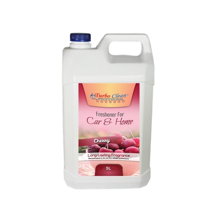 Odorizant camera si textile Turbo Clean 5L Cirese pe baza de alcool