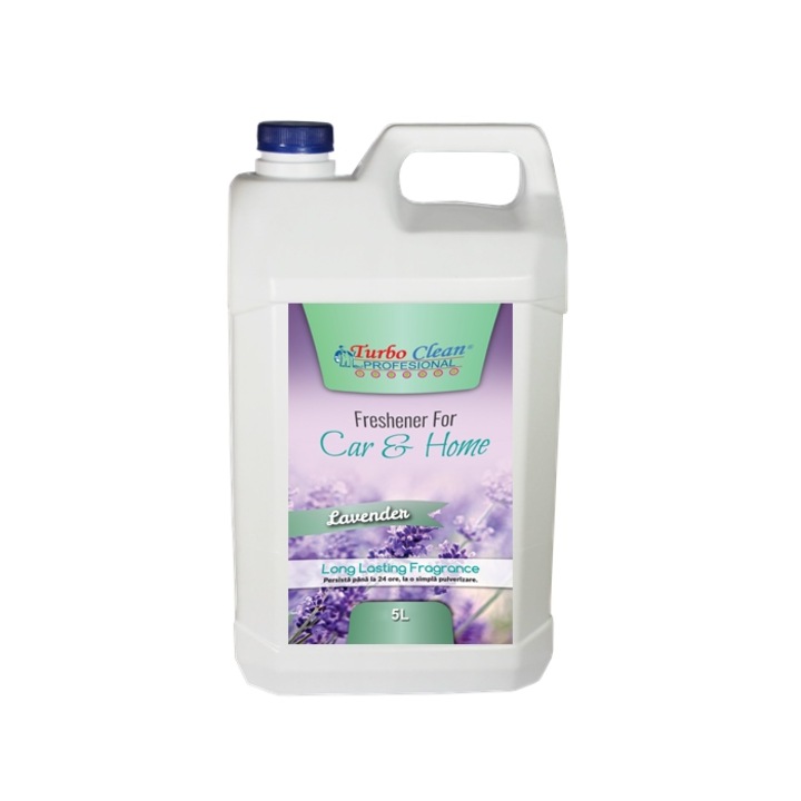 Odorizant camera si textile Turbo Clean 5L Lavanda pe baza de alcool