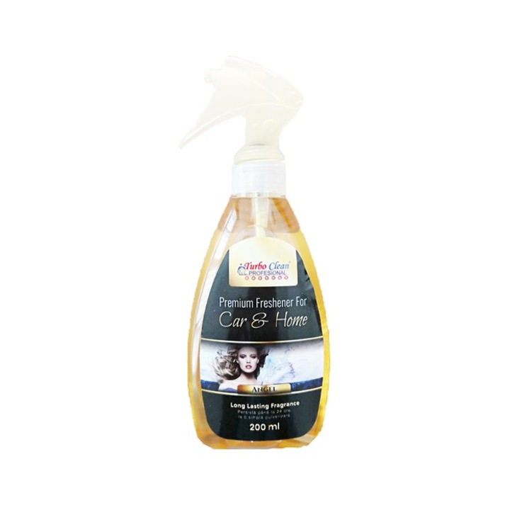 Odorizant camera si textile Turbo Clean Premium 200 ml Angel pe baza de alcool
