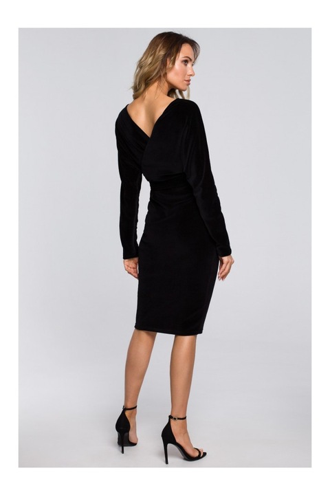 Made of Emotion Női mini ruha Yungdrung M561 fekete, Fekete, L