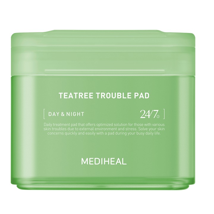 MEDIHEAL Teatree Trouble Nyugtató Korongok 100db