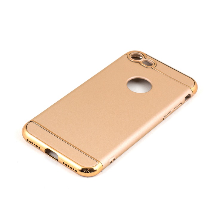 Кейс Forcell 3 в 1 Пластмасов, iPhone 6 /6S, Златен