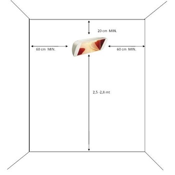 Incalzitor cu infrarosii Heliosa Design 66 2kW, Culoare alb, IPX5, Fabricatrie Italia. Interior si exterior, Rezistent la apa Incalzitor cu infrarosii Heliosa Design 66 2kW, Culoare alb, IPX5, Fabricatrie Italia. Interior si exterior, Rezistent la apa
