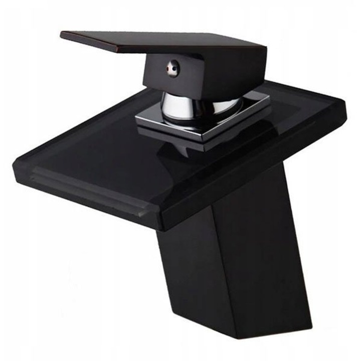 Silla S-1002B Premium Mosdó csaptelep, Mosdókagylóhoz szerelhető, sárgaréz, fekete