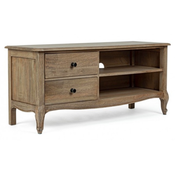 Comoda Tv lemn maro Domitille 115x40x52 cm