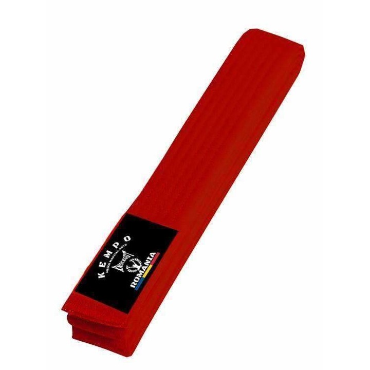 Öv KEMPO Knockout, 200 cm, Piros