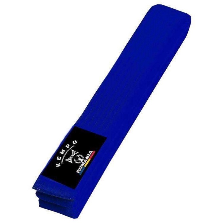 KEMPO Knockout öv, 180 cm, kék