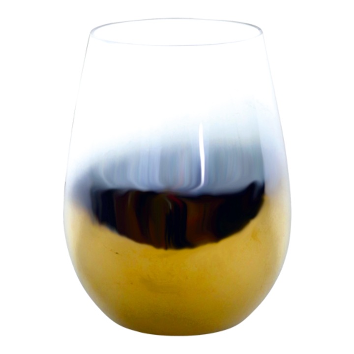 Pahar auriu pentru apa, 450 ml