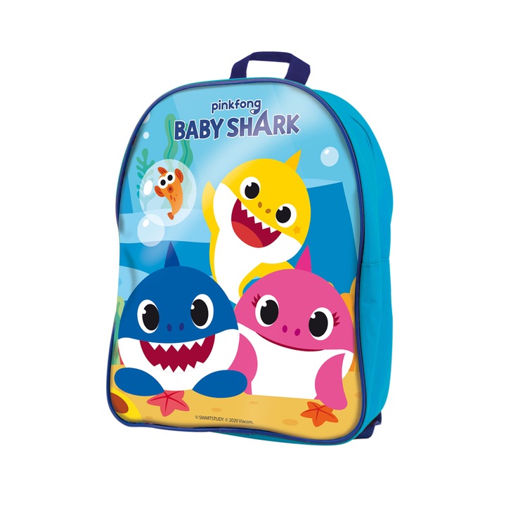 Раница за сглобяване LISCIANI, модел BABY SHARK, Многоцветна