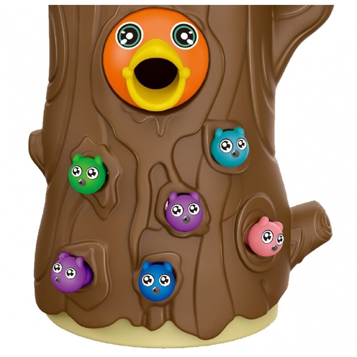 Jucarie 3in1 pupaza. WOOPIE, Hranice pui, Plastic, Multicolor, 3+