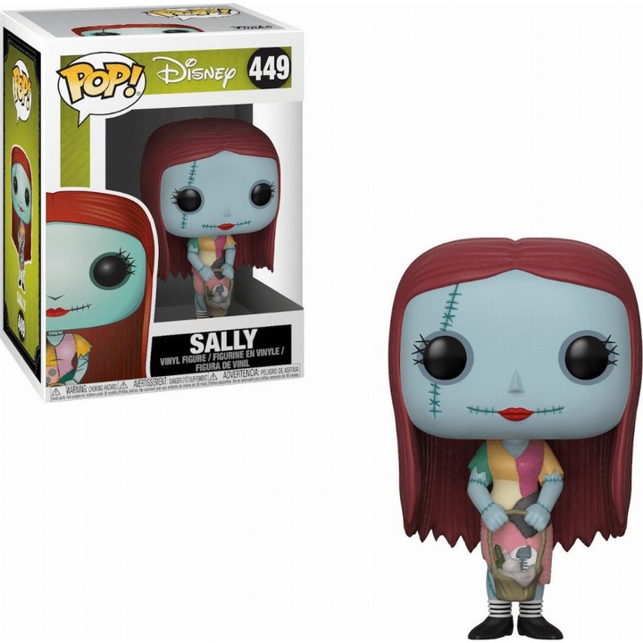 Sally figura, Funko POP, 10cm, +3 év, Többszínű