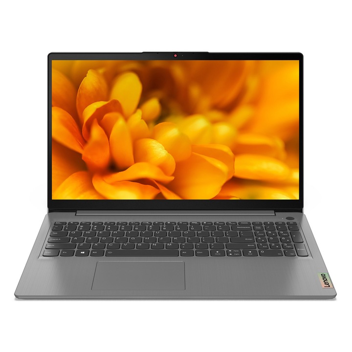 Laptop Lenovo IdeaPad 3 15ITL6, 82H802U1BM, 15,6", Intel Core i5-1155G7 (4 magos), Intel Iris Xe Graphics, 12 GB 3200 MHz (8 GB + 4 GB beépített) DDR4, szürke