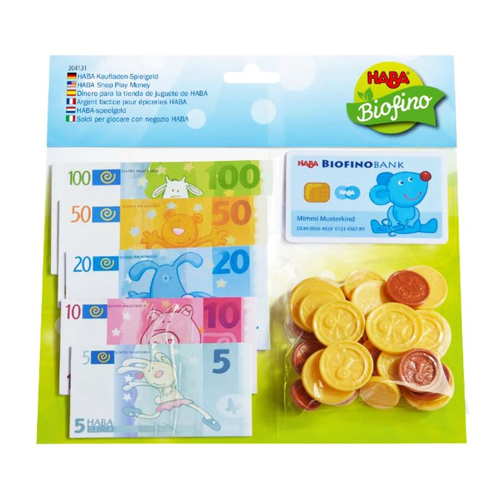 Игрален комплект Haba Пари за игра 8238487/9274 1-23, Пазаруване и ...
