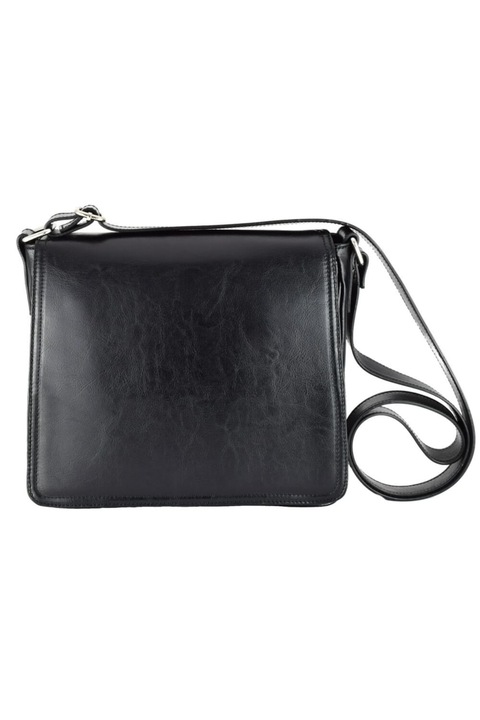 Geanta dama, piele, calitate, superioara, Marioara, negru, 26x11x24 cm