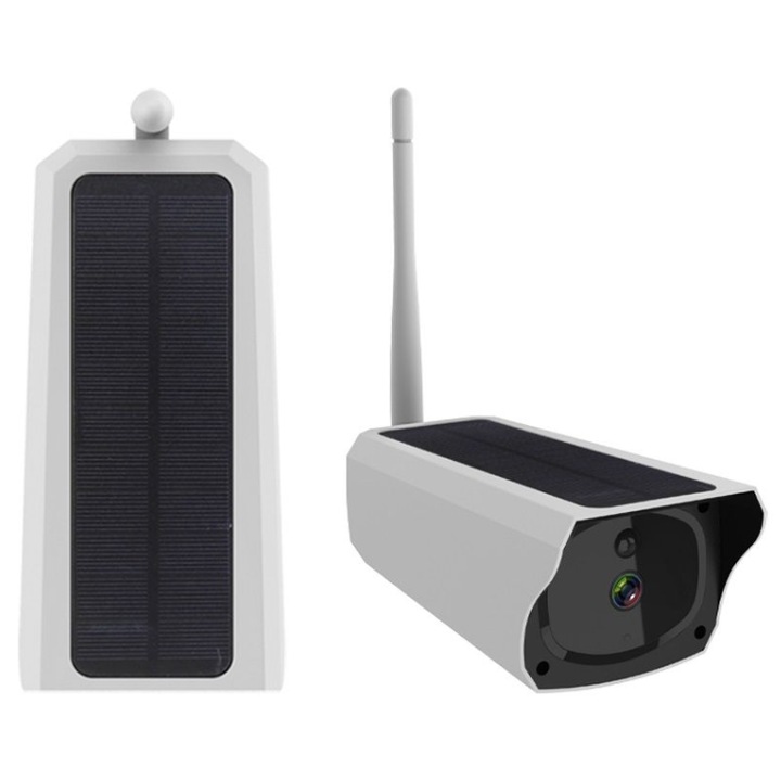 Camera inteligenta WiFi cu panou solar