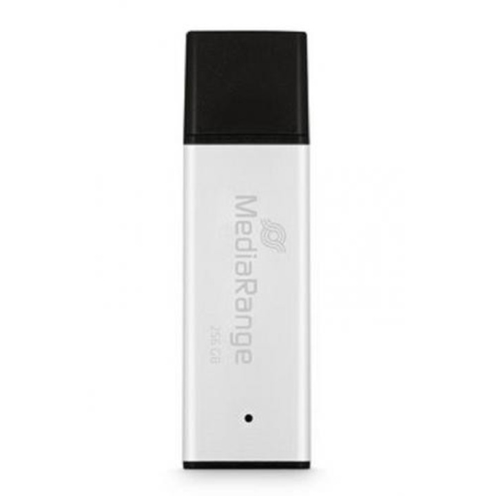 Memorie USB, MediaRange, MR1903, 256 GB, USB 3.0, Argintiu