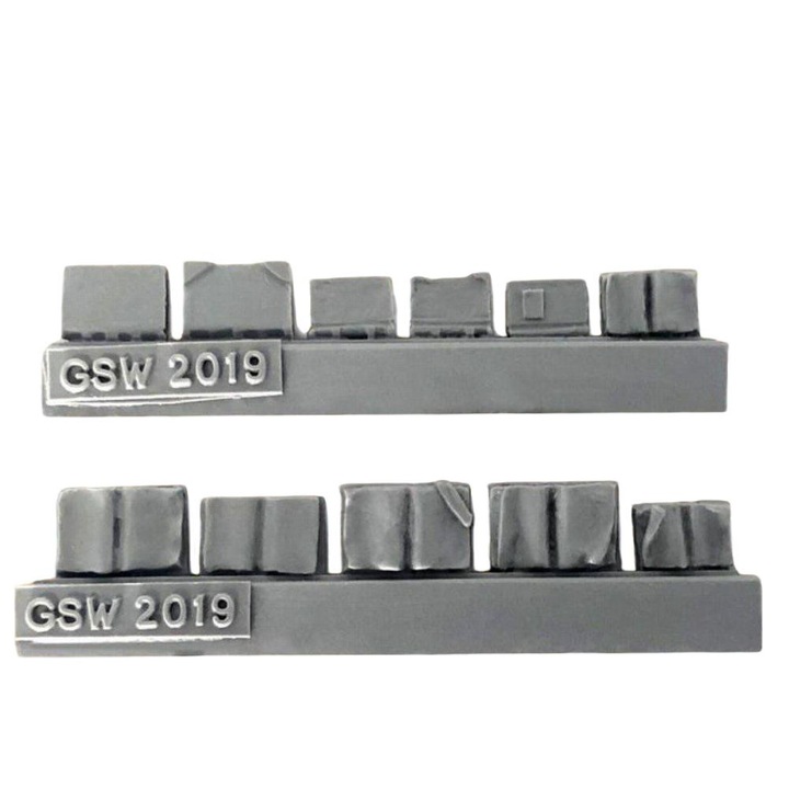 Set 11 Carti din Rasina pentru Diorame, Green Stuff World