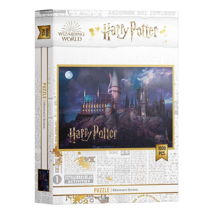 Пъзел Хари Потър: Училище Хогуортс, SD играчки, 1000 части, многоцветен