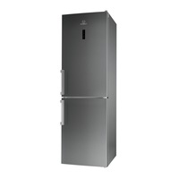 Combina frigorifica Indesit XI9 T2Y X B H, No Frost, 368 l, Clasa A++, H 201, Inox