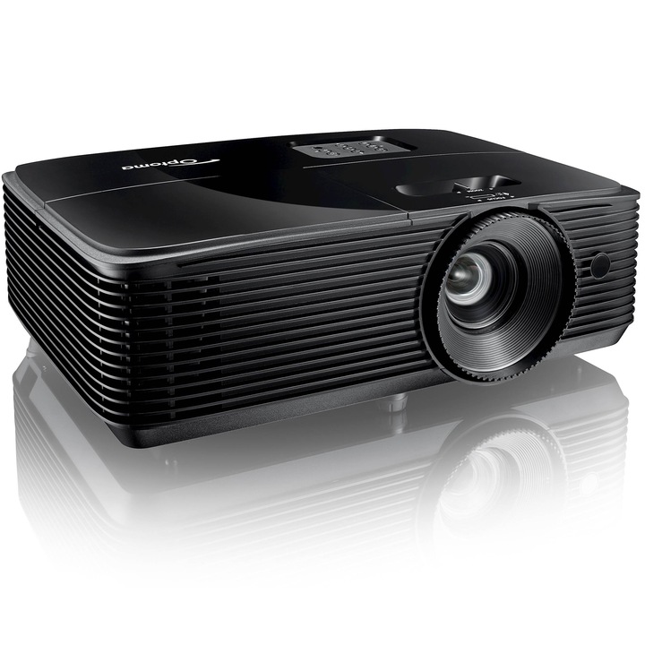 Videoproiector, Optoma, H190X, DLP, WXGA, 16:10, 3900 lumen, Negru