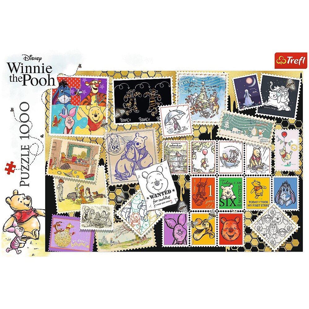 Puzzle Trefl - Winnie the Pooh, 1000 piese - eMAG.ro