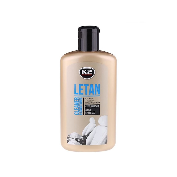 Лосион за почистване и поддръжка на кожа, Carmotion K2-01988, LETAN, 250 мл