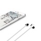 Комплект от 2 каишки за слушалки Samsung Galaxy Buds/Galaxy Buds Plus, Kwmobile, бял, силикон, 53474.02