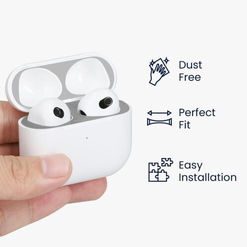 Set Aparatori De Praf Pentru Casti Apple Airpods Kwmobile Gri Plastic Emag Ro