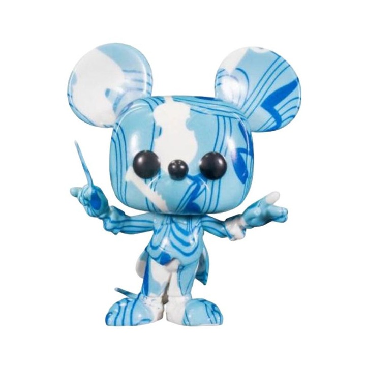 Фигурка Disney - Диригент Мики, Funko POP, Серия Artist, 10 см, бяло/синьо