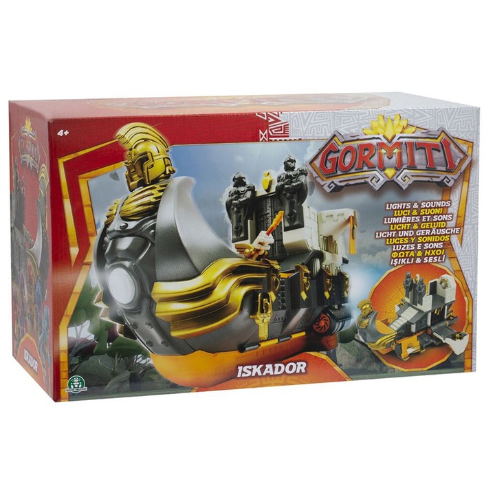 Set de joaca, Giochi Preziosi, 8 cm, Plastic, 3 x AAA, +4 ani, Multicolor