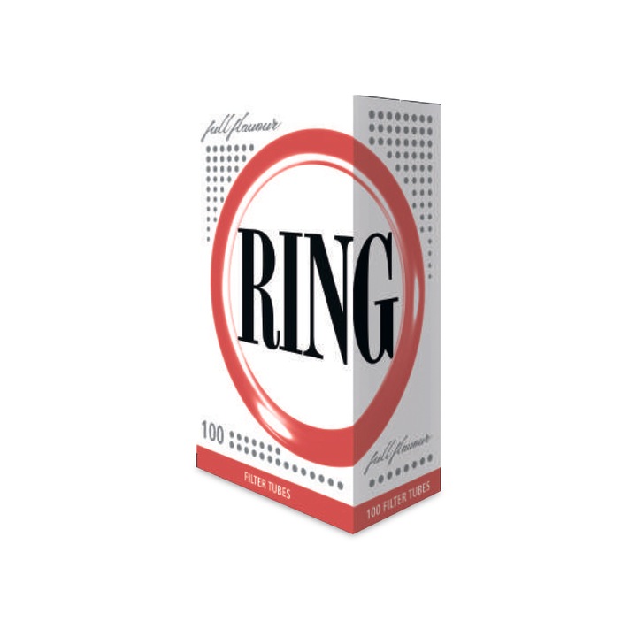 Tuburi tigari KingSize Ring, cu filtru 15mm, 100 bucati