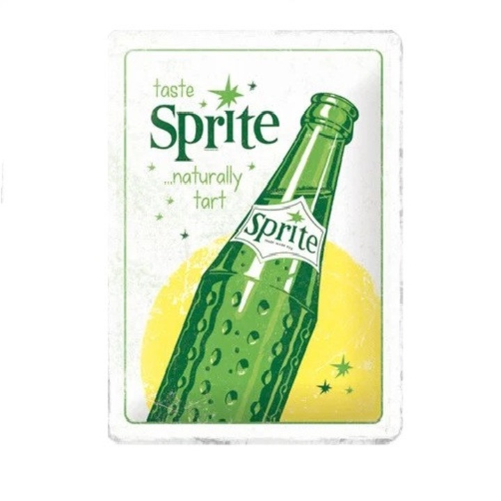 Sprite – Bottle - Fémtábla