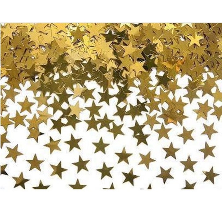 Decoratiune de Craciun - Confetti, 15 g, Auriu