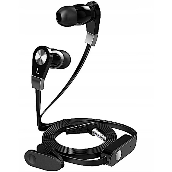 Casti cu fir Skullcandy Grom pentru copii, gri, volum limitat, design pliabil