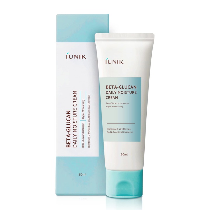 Crema hidratanta zilnica Beta Glucan 60ml, iUNIK