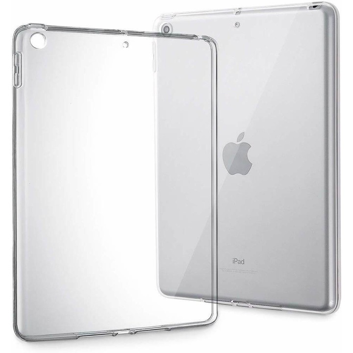 Husa Compatibila cu Apple iPad Pro 11'' 2018, Silicon, Transparent