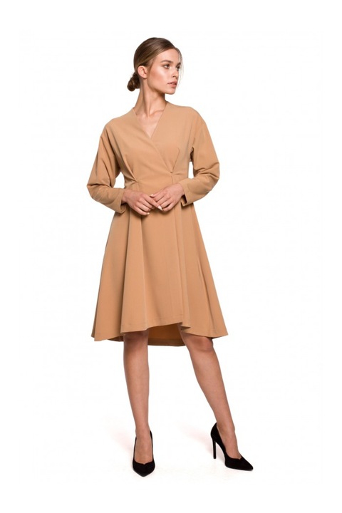 Noi ruha, stilus, polieszter/viszkoz bezs