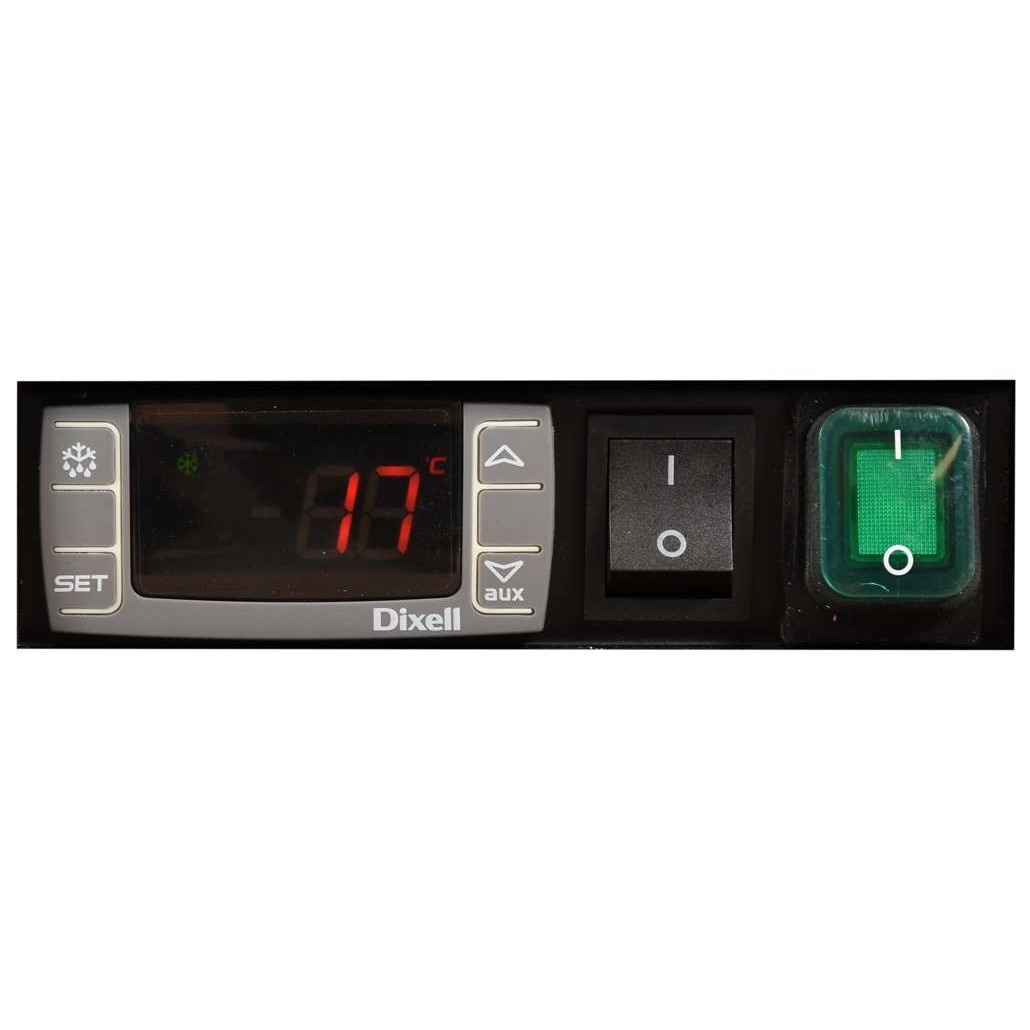 Vitrina de racire a sticlelor cu 2 usi glisante 227 l negru Yato YG-05356