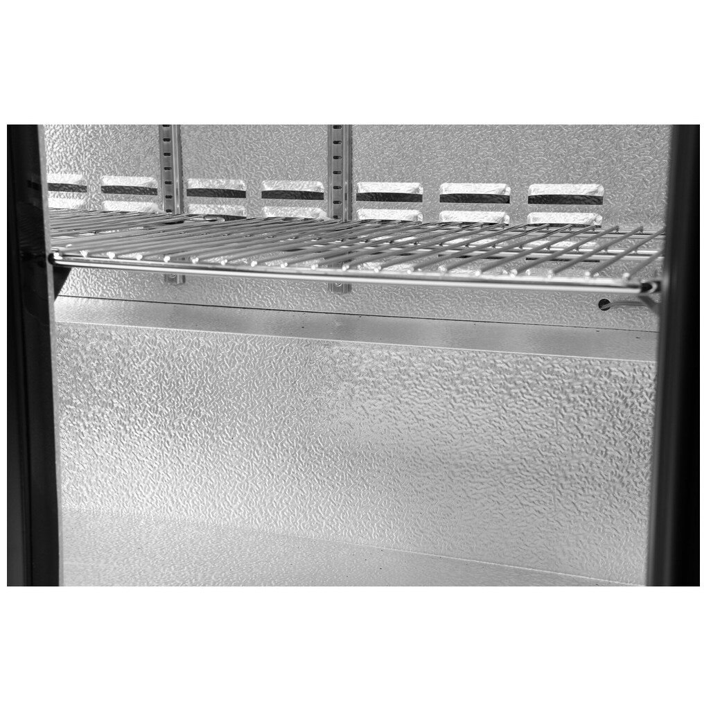 Vitrina de racire a sticlelor cu 2 usi glisante 227 l negru Yato YG-05356