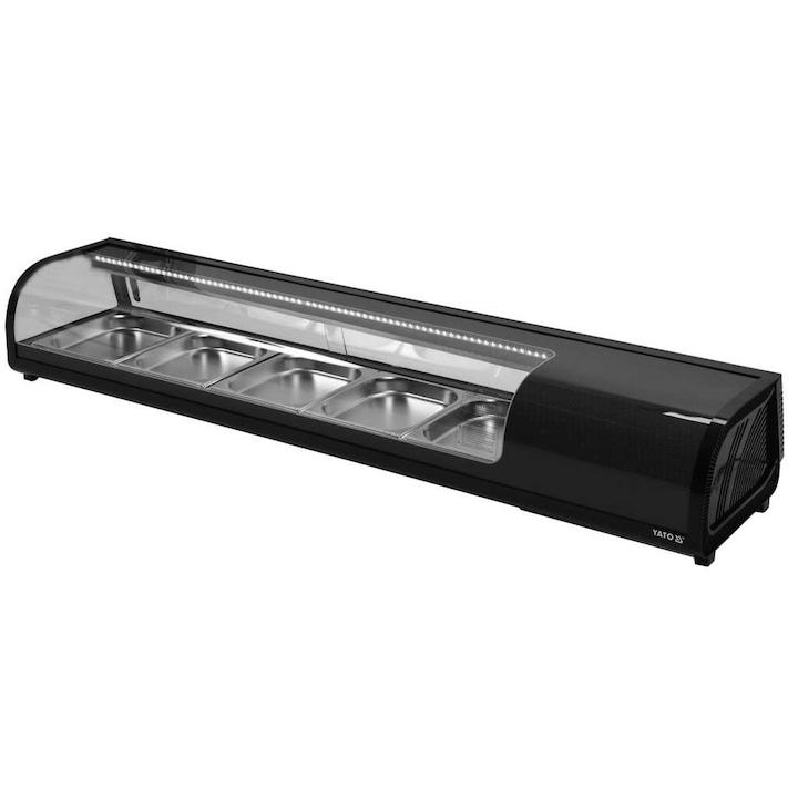Vitrina frigorifica pentru sushi 5x1/2GN Yato YG-05005