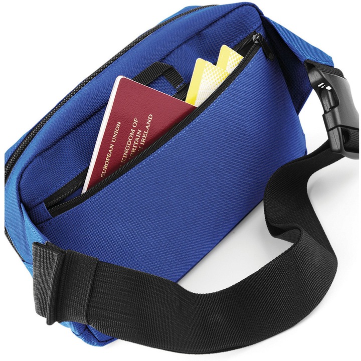 Övtáska fejhallgató kimenettel és kulcstartóval, Bright Royal, Unisex