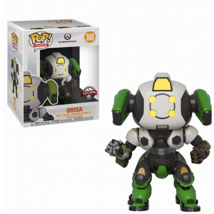 Фигурина Orisa с OR 15 скин, Funko POP, 15см, +3 години, Многоцветен