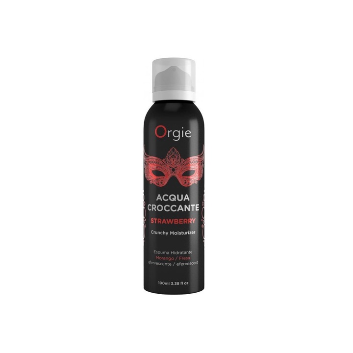 Orgie ropogós masszázshab, 100 ML, eper