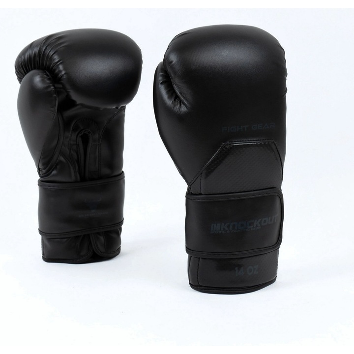 Manusi Box Knockout Starter, Negru, 12 Oz