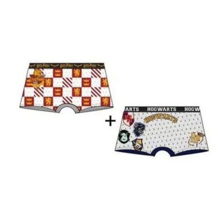 Harry Potter gyerek boxeralsó kockás 2 darab/csomag 9/10év