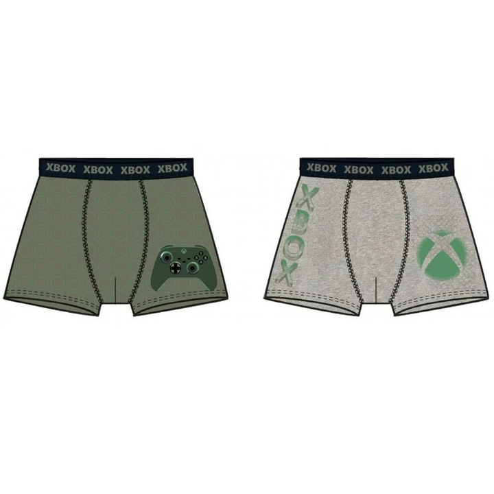 2 pár Xbox gyerek boxer készlet, Fashion, Cotton, Multicolor, Többszínű